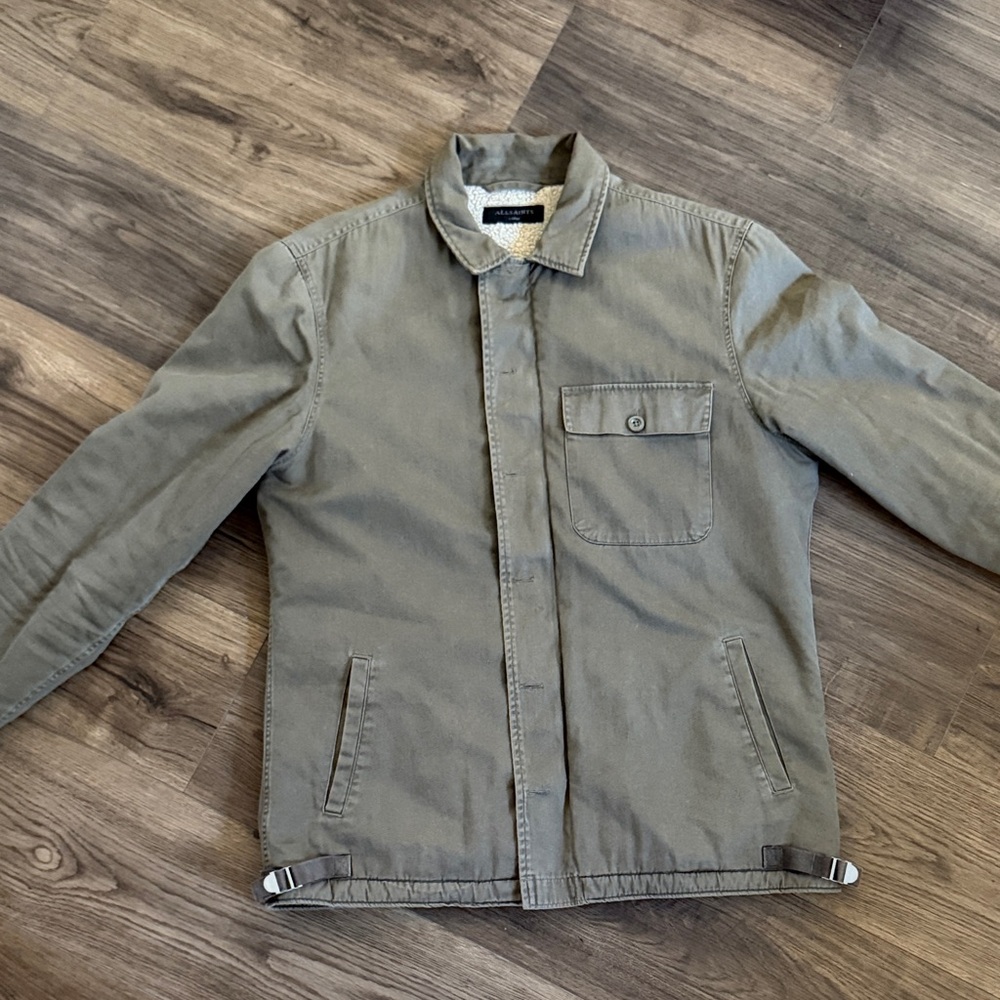 All Saints Green Jacket